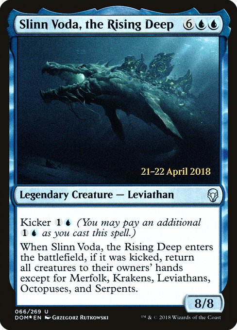 Slinn Voda, the Rising Deep (66s) (Foil) - Dominaria Promos - Game On