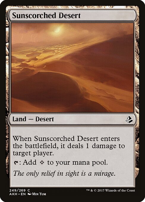 Sunscorched Desert (249) - Amonkhet - Game On