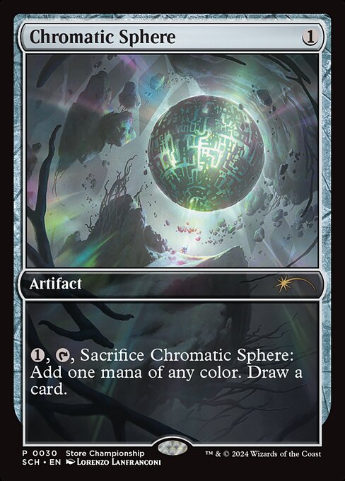 Chromatic Sphere (30) - FULL ART - Store Championships - Game On