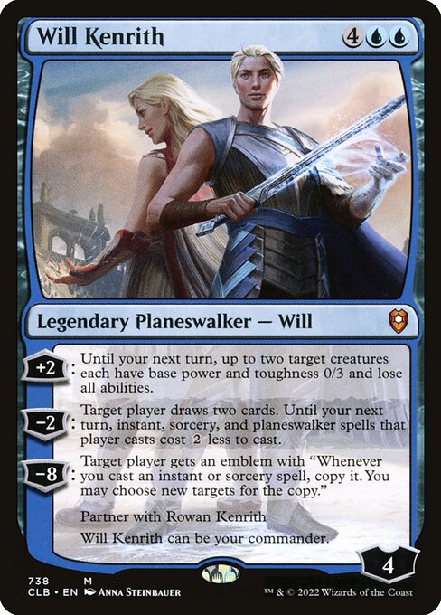 Will Kenrith (738) - Commander Legends: Battle for Baldur's Gate - Game On