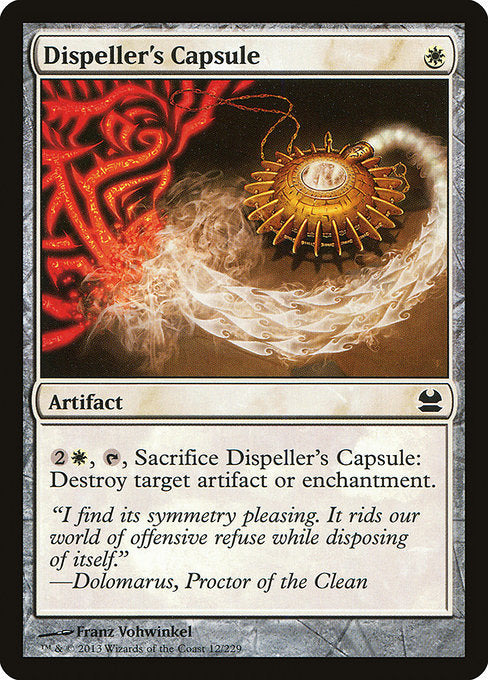 Dispeller's Capsule (12) (Foil) - Modern Masters - Game On