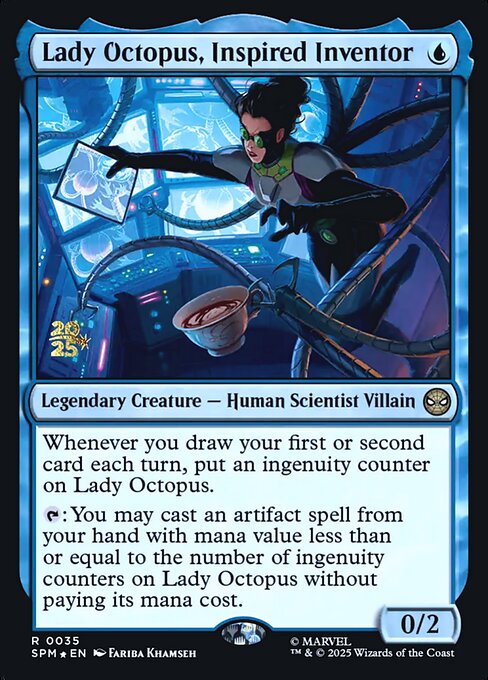 Lady Octopus, Inspired Inventor (35s) (Foil) - Marvel's Spider-Man Promos - Game On