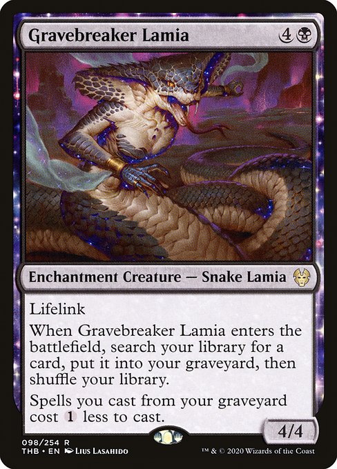 Gravebreaker Lamia (98) - Theros Beyond Death - Game On