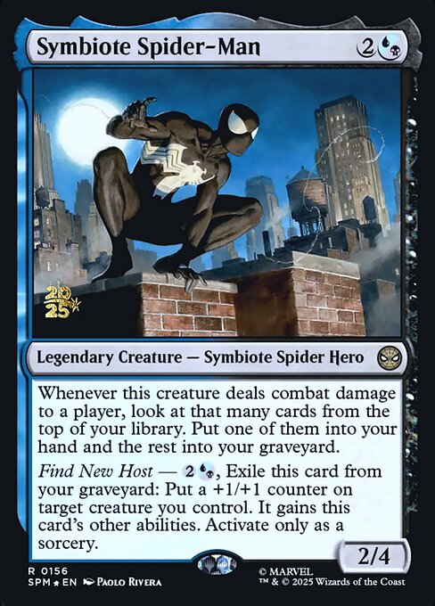 Symbiote Spider-Man (156s) (Foil) - Marvel's Spider-Man Promos - Game On
