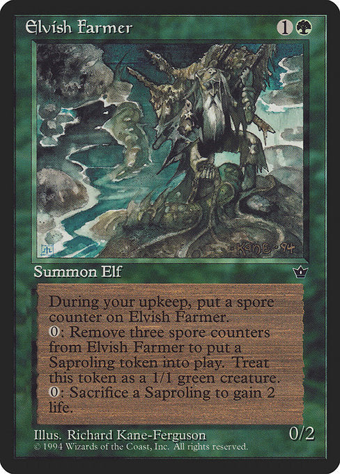 Elvish Farmer (66) - Fallen Empires - Game On