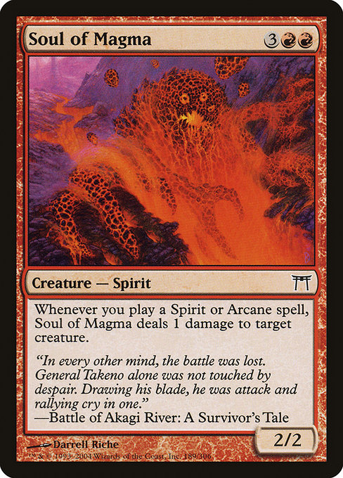 Soul of Magma (189) - Champions of Kamigawa - Game On