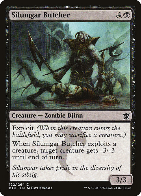Silumgar Butcher (122) (Foil) - Dragons of Tarkir - Game On