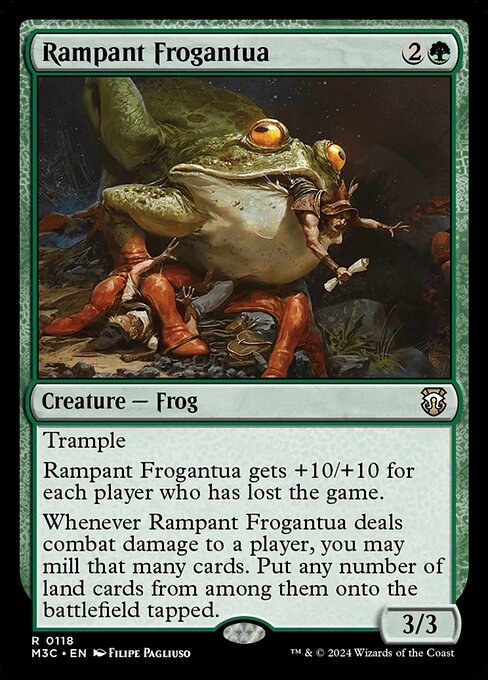 Rampant Frogantua (118) - Modern Horizons 3 Commander - Game On