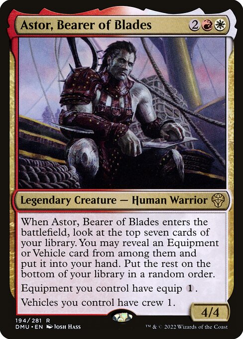 Astor, Bearer of Blades (194) - Dominaria United - Game On
