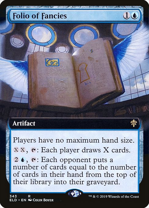 Folio of Fancies (343) - EXTENDED ART - Throne of Eldraine - Game On
