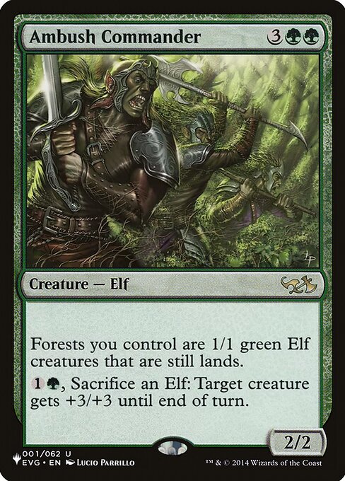 Ambush Commander (EVG-1) - The List - Game On