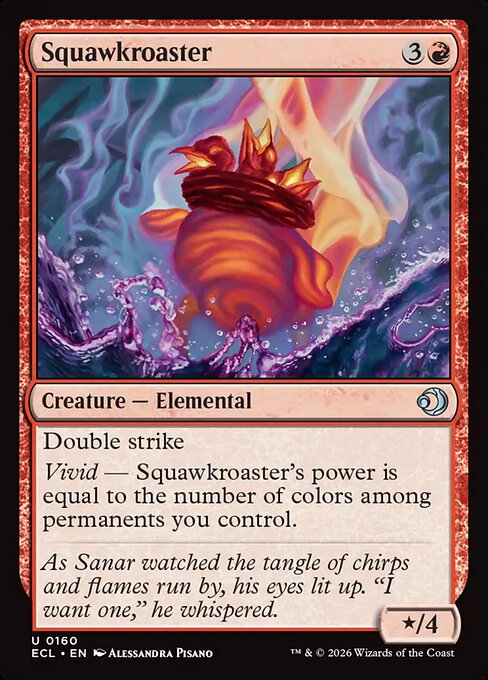 Squawkroaster (160) (Foil) - Lorwyn Eclipsed - Game On