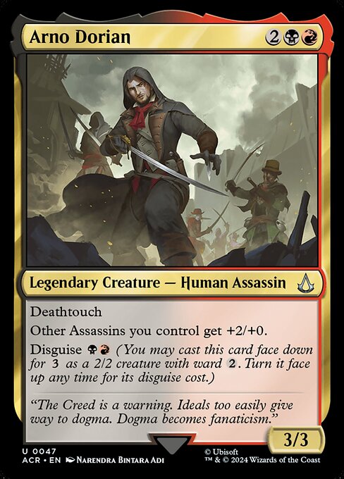 Arno Dorian (47) (Foil) - Assassin's Creed - Game On