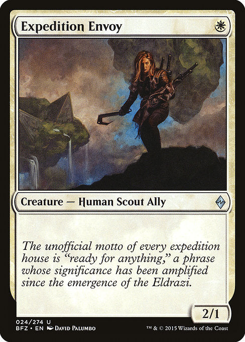 Expedition Envoy (24) (Foil) - Battle for Zendikar - Game On