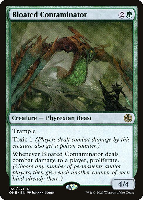 Bloated Contaminator (159) (Foil) - Phyrexia: All Will Be One - Game On