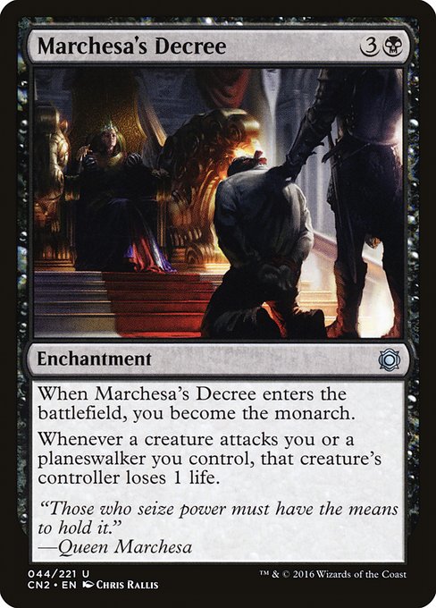 Marchesa's Decree (44) - Conspiracy: Take the Crown - Game On