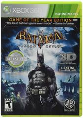 Batman: Arkham Asylum [Game Of The Year Edition Platinum Hits] - Xbox 360 (Complete In Box) - Game On