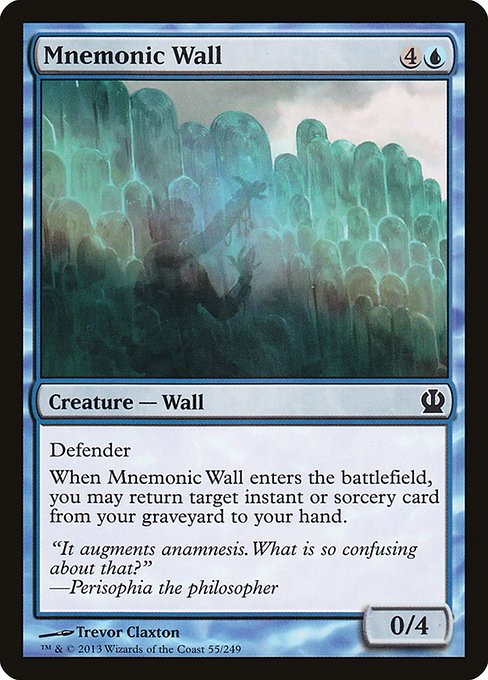 Mnemonic Wall (55) - Theros - Game On