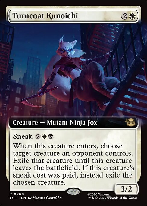 Turncoat Kunoichi (260) - EXTENDED ART - Teenage Mutant Ninja Turtles - Game On