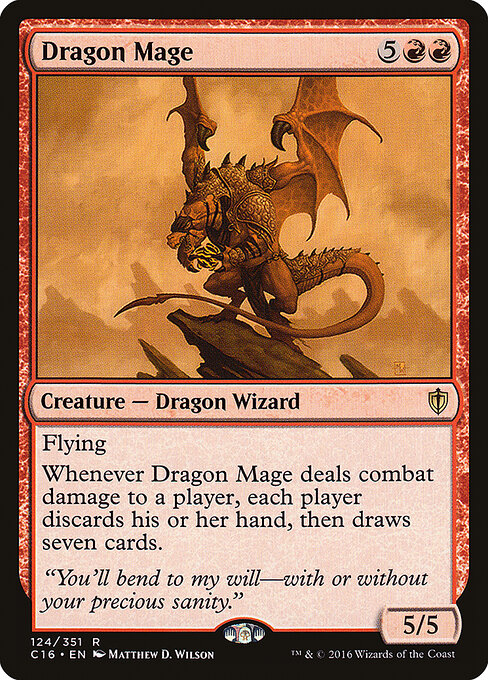 Dragon Mage (124) - Commander 2016 - Game On