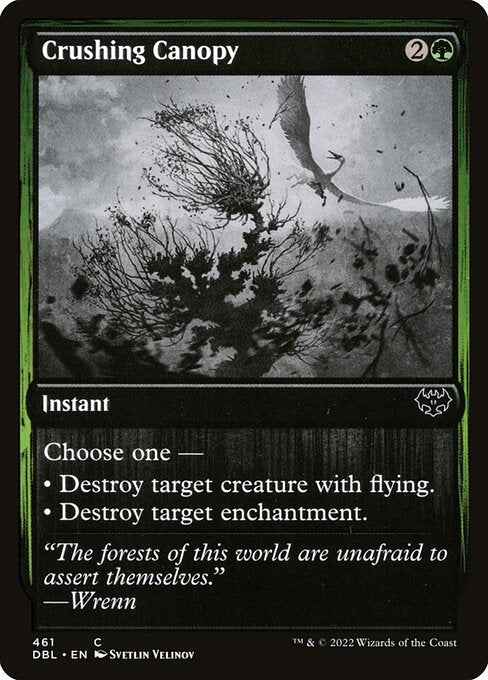 Crushing Canopy (461) - Innistrad: Double Feature - Game On