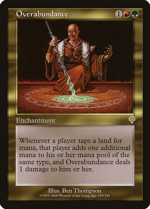 Overabundance (259) (Foil) - Invasion - Game On