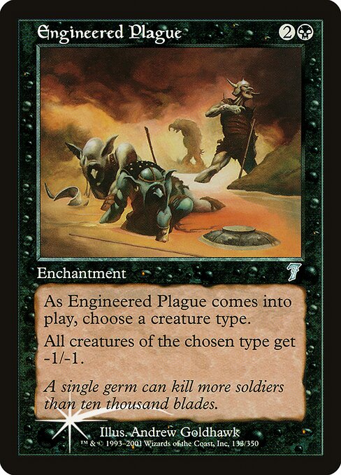 Engineered Plague (133★) - Seventh Edition - Game On