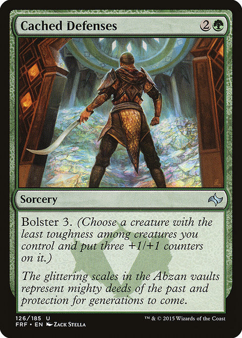 Cached Defenses (126) (Foil) - Fate Reforged - Game On