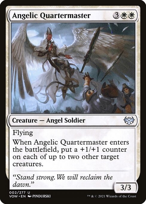 Angelic Quartermaster (2) - Innistrad: Crimson Vow - Game On