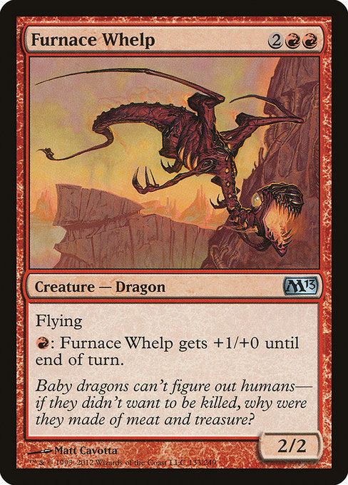 Furnace Whelp (133) (Foil) - Magic 2013 - Game On