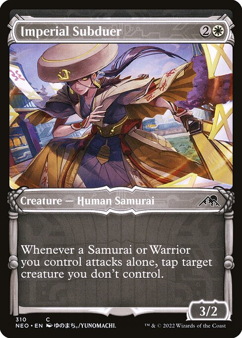 Imperial Subduer (310) - SHOWCASE - Kamigawa: Neon Dynasty - Game On