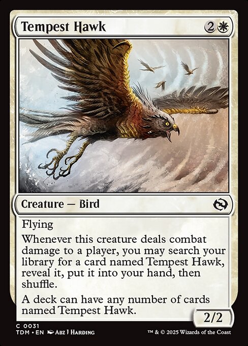 Tempest Hawk (31) - Tarkir: Dragonstorm - Game On