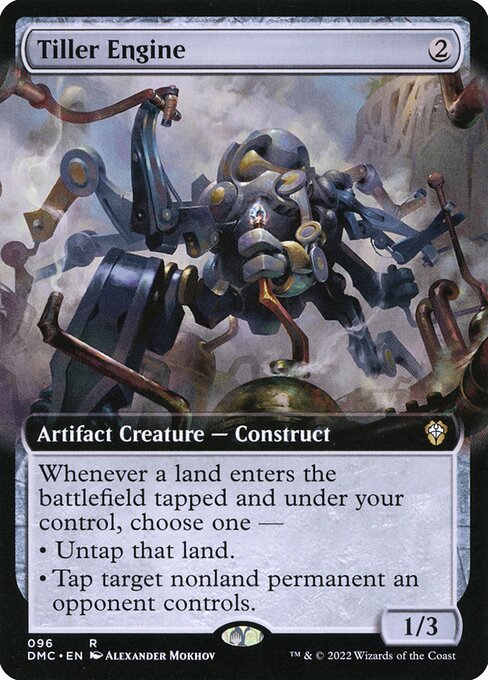 Tiller Engine (96) - EXTENDED ART - Dominaria United Commander - Game On
