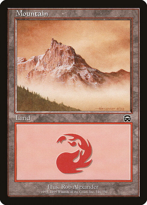 Mountain (346) (Foil) - Mercadian Masques - Game On