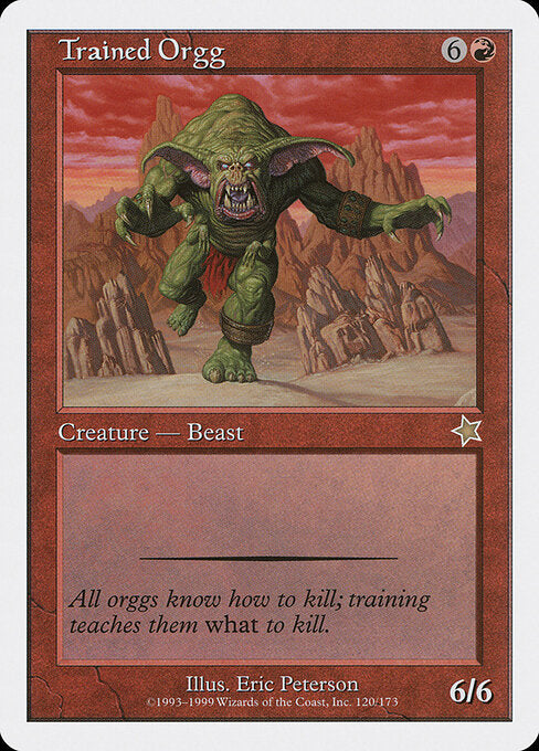 Trained Orgg (120) - Starter 1999 - Game On
