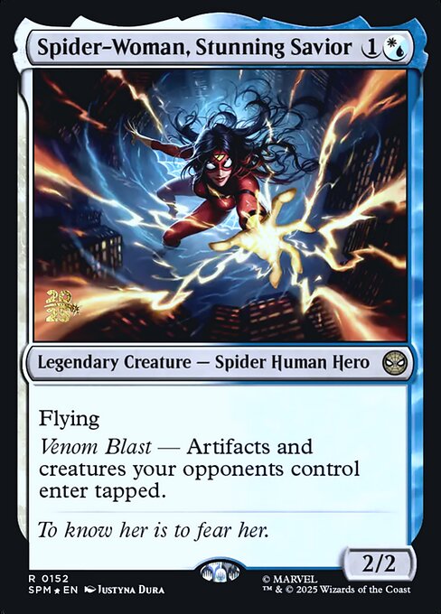 Spider-Woman, Stunning Savior (152s) (Foil) - Marvel's Spider-Man Promos - Game On