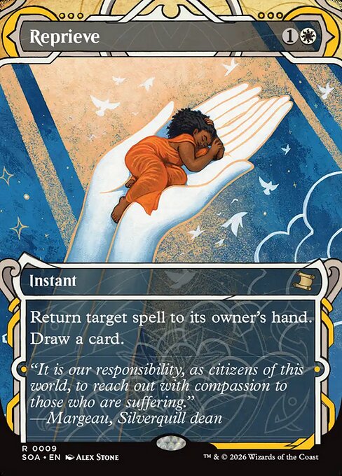 Reprieve (9) - BORDERLESS - Secrets of Strixhaven Mystical Archive - Game On