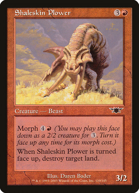 Shaleskin Plower (110) (Foil) - Legions - Game On