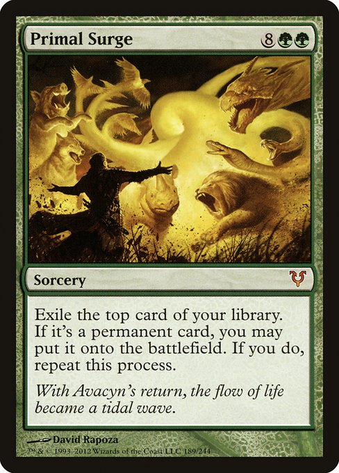 Primal Surge (189) (Foil) - Avacyn Restored - Game On