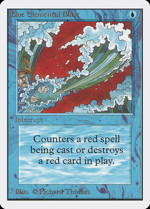 Blue Elemental Blast (50) - Unlimited Edition - Game On