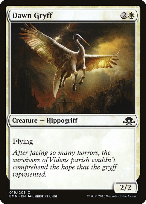 Dawn Gryff (19) (Foil) - Eldritch Moon - Game On