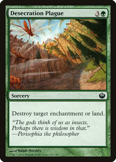 Desecration Plague (120) (Foil) - Journey into Nyx - Game On