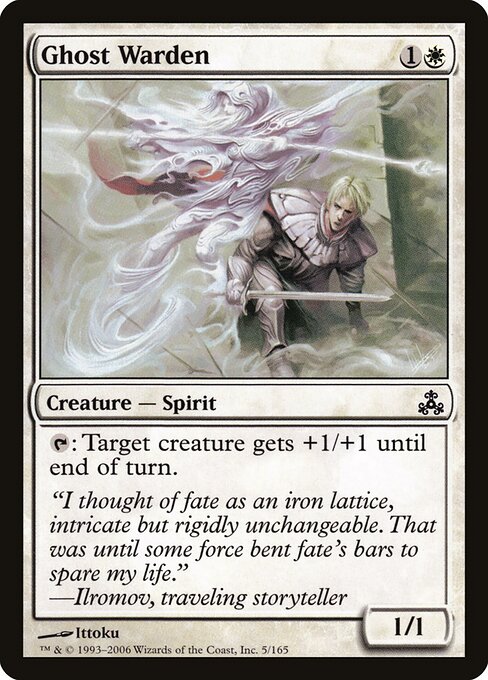 Ghost Warden (5) (Foil) - Guildpact - Game On