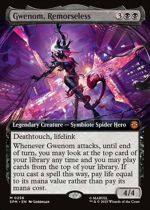 Gwenom, Remorseless (256) - EXTENDED ART - Marvel's Spider-Man - Game On