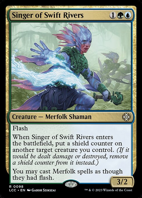 Singer of Swift Rivers (98) - The Lost Caverns of Ixalan Commander - Game On