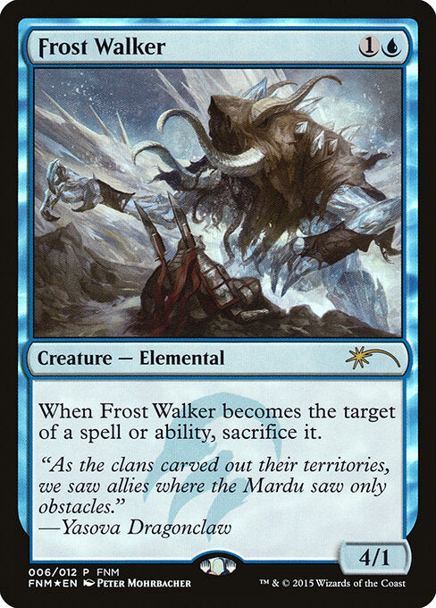 Frost Walker (6) (Foil) - Friday Night Magic 2015 - Game On