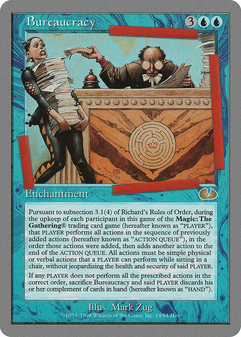 Bureaucracy (14) - Unglued - Game On