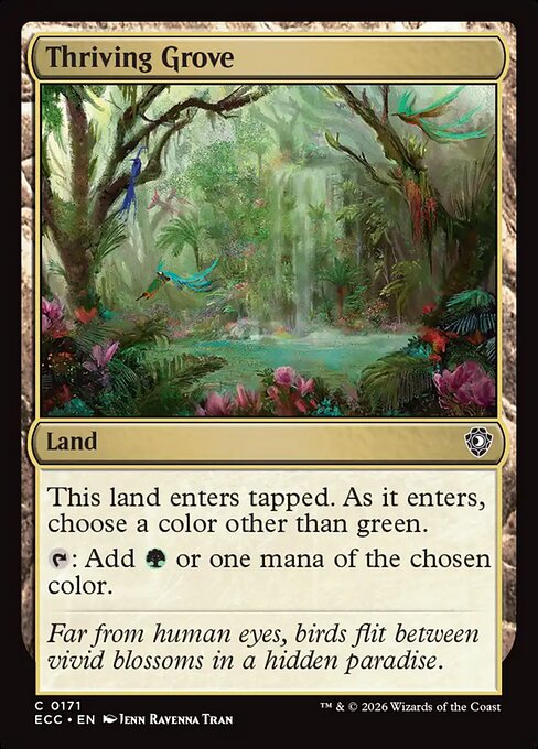 Thriving Grove (171) - Lorwyn Eclipsed Commander - Game On
