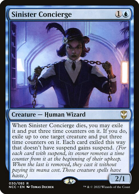 Sinister Concierge (30) - New Capenna Commander - Game On