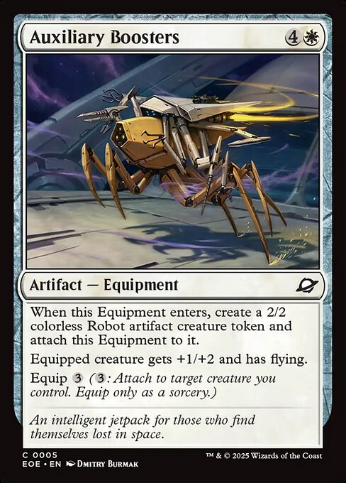 Auxiliary Boosters (5) - Edge of Eternities - Game On